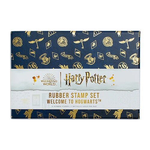Harry Potter: Welcome to Hogwarts Rubber Stamp Set (Kit)