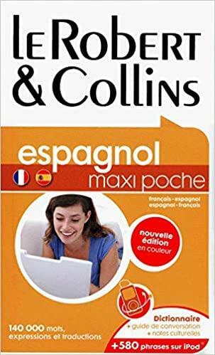 [중고] Le Robert et Collins maxi poche français-espagnol (Hardcover )