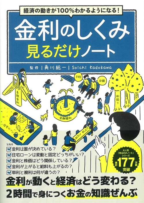 經濟の動きが100%わかるようになる!金利のしくみ見るだけノ-ト