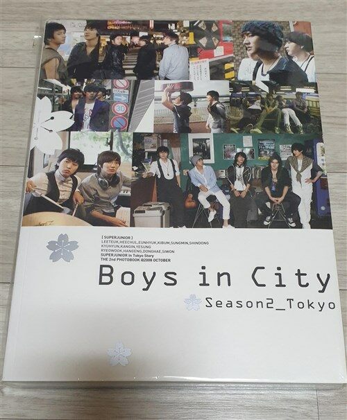 [중고] 슈퍼주니어 화보집 - Boys In City Season2 _ Tokyo