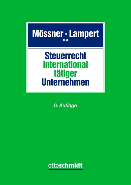 Steuerrecht international tatiger Unternehmen (Hardcover)