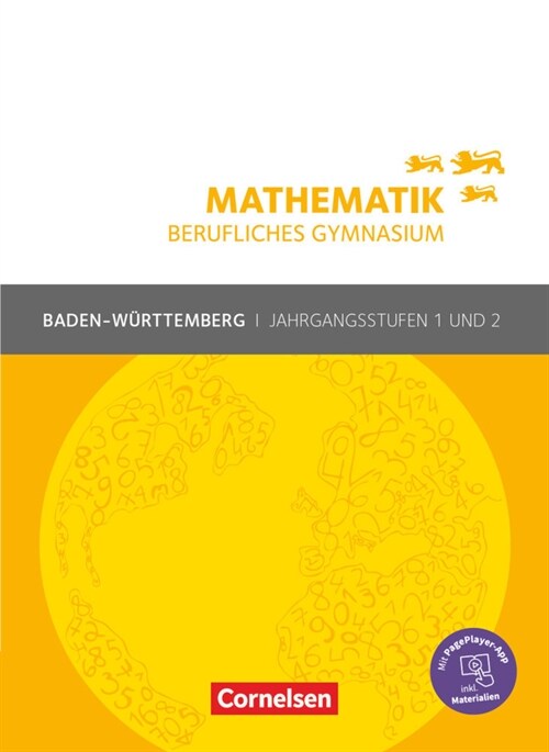 Mathematik - Berufliches Gymnasium - Baden-Wurttemberg - Jahrgangsstufen 1/2 (Paperback)