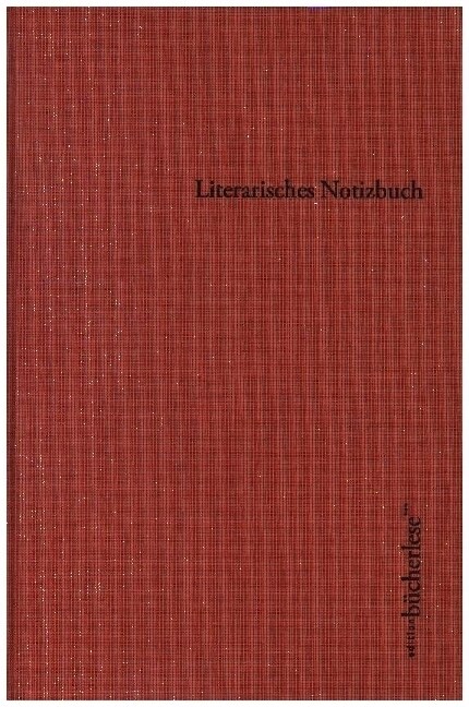 Literarisches Notizbuch (Hardcover)