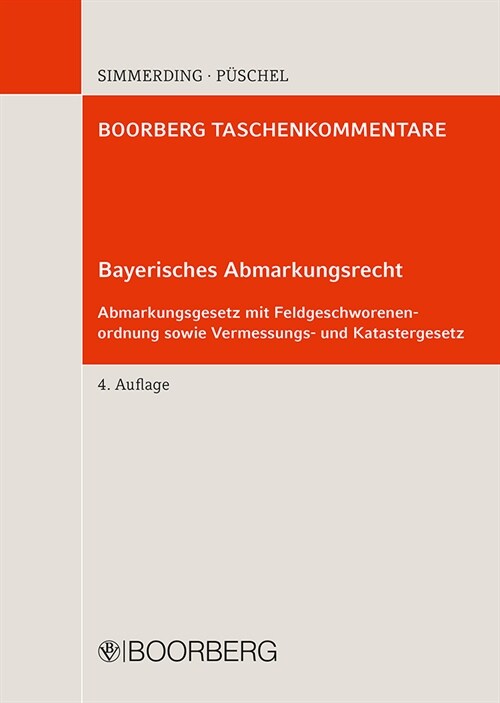 Bayerisches Abmarkungsrecht (Book)