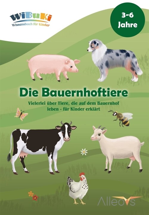 WiBuKi Wissensbuch fur Kinder: Die Bauernhoftiere (Paperback)