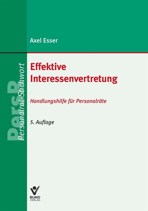 Effektive Interessenvertretung (Paperback)