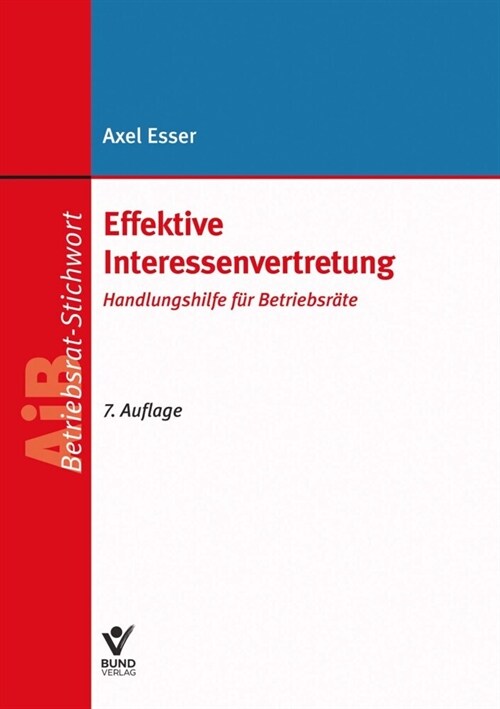 Effektive Interessenvertretung (Paperback)