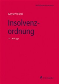 Insolvenzordnung / 11. neu bearbeitete Aufl