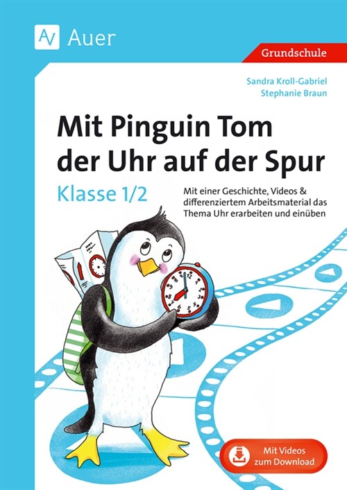 Mit Pinguin Tom der Uhr auf der Spur - Klasse 1/2 (WW)