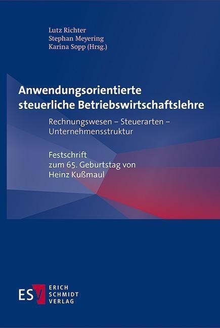 Anwendungsorientierte steuerliche Betriebswirtschaftslehre (Hardcover)