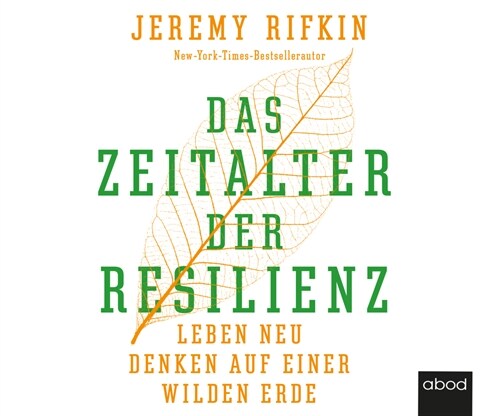 Das Zeitalter der Resilienz, Audio-CD (CD-Audio)