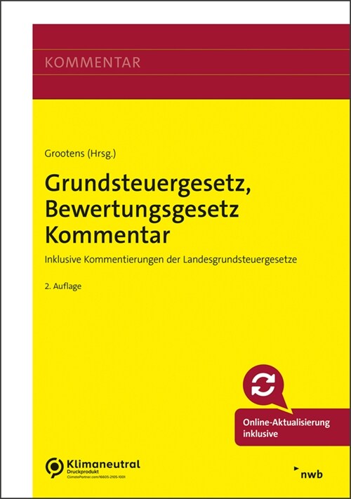 Grundsteuergesetz, Bewertungsgesetz Kommentar (WW)