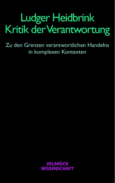 Kritik der Verantwortung (Book)