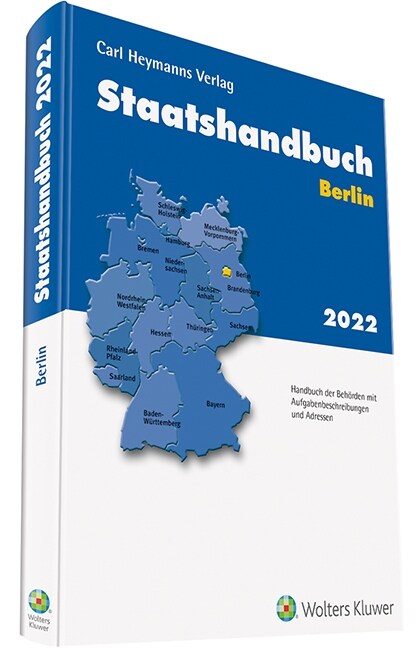 Staatshandbuch Berlin 2022 (Hardcover)