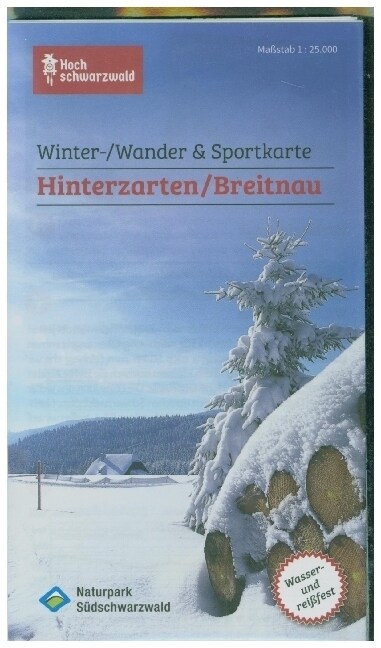 Winter-/Wander & Sportkarte Hinterzarten/Breitnau (Sheet Map)