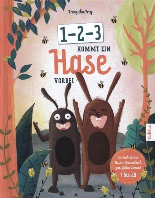 1-2-3 kommt ein Hase vorbei (Hardcover)