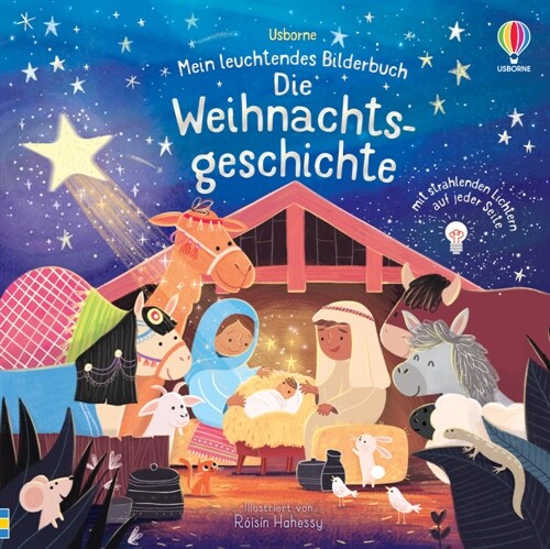 Mein leuchtendes Bilderbuch: Die Weihnachtsgeschichte (Hardcover)