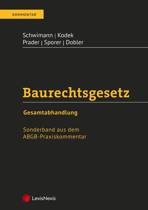 Baurechtsgesetz (Hardcover)