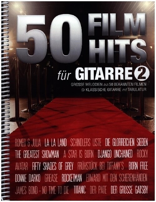 50 Filmhits fur Gitarre 2 (Sheet Music)