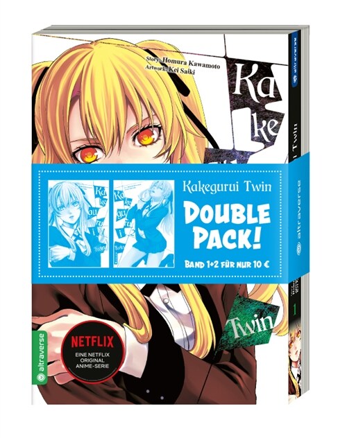 Kakegurui Twin Double Pack Band 01 & 02, 2 Teile (Paperback)