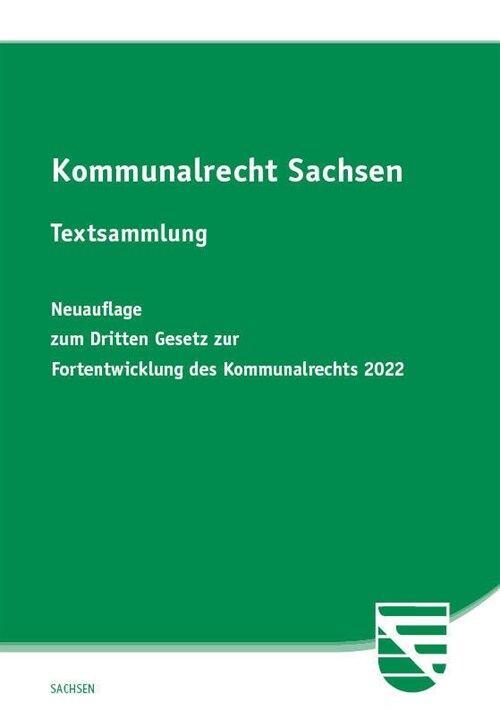 Kommunalrecht Sachsen (Paperback)