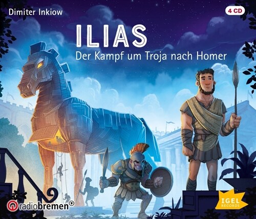 Ilias, 4 Audio-CD (CD-Audio)