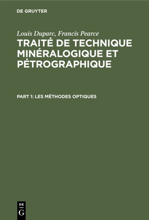 Les M?hodes Optiques (Hardcover, Reprint 2020)