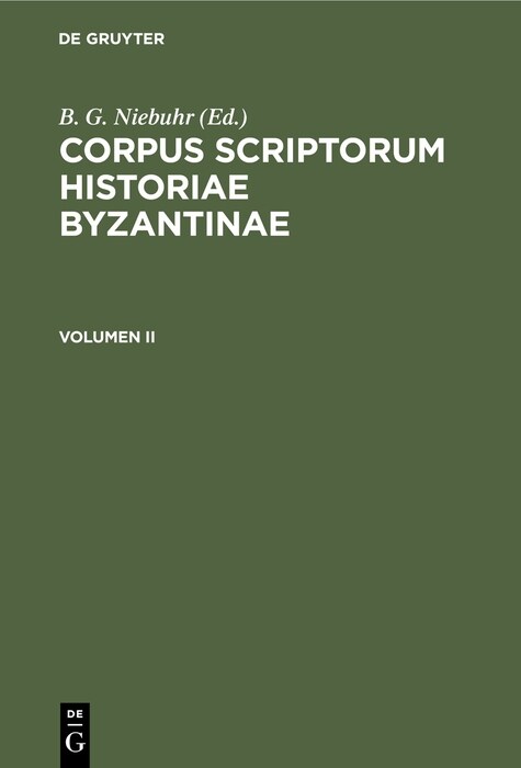 Corpus Scriptorum Historiae Byzantinae. Pars XVII: Procopius. Volumen II (Hardcover, Reprint 2021)