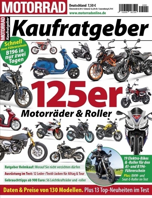 Motorrad Kaufratgeber - 125er Roller (Paperback)
