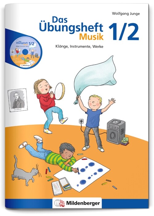 Das Ubungsheft Musik 1/2, m. 1 Audio-CD (Pamphlet)