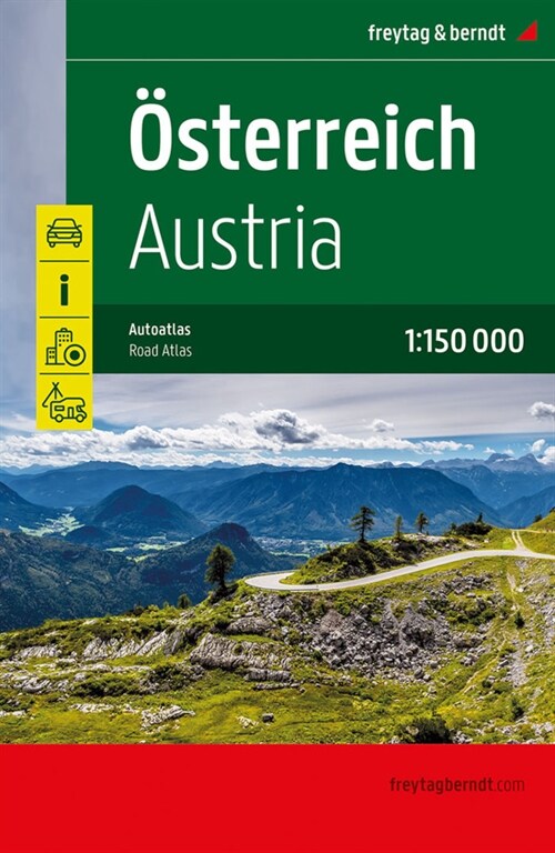 Osterreich Supertouring, Autoatlas 1:150.000, freytag & berndt (Paperback)