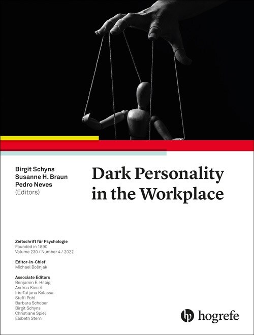 Dark Personality in the Workplace (Paperback)