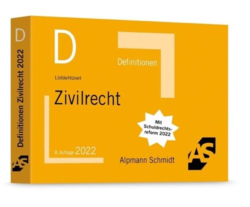 Definitionen Zivilrecht (Paperback)