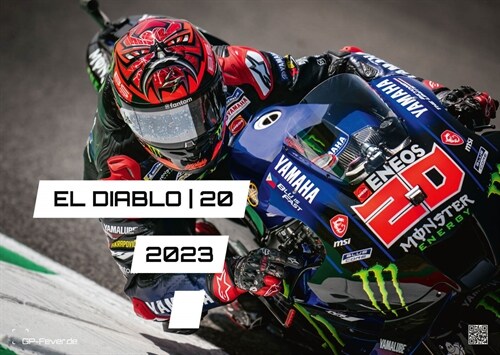 EL DIABLO | 20 - Fabio Quartararo - 2023 - Kalender | MotoGP DIN A2 (Calendar)