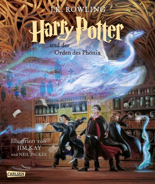 Harry Potter und der Orden des Phonix (farbig illustrierte Schmuckausgabe) (Harry Potter 5) (Hardcover)