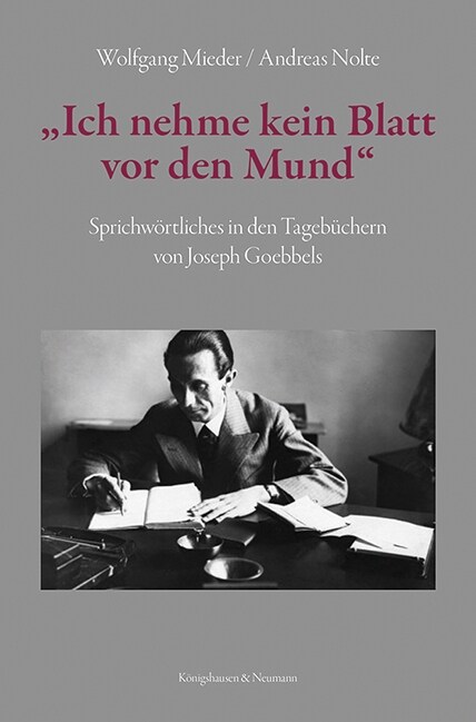 »Ich nehme kein Blatt vor den Mund« (Paperback)