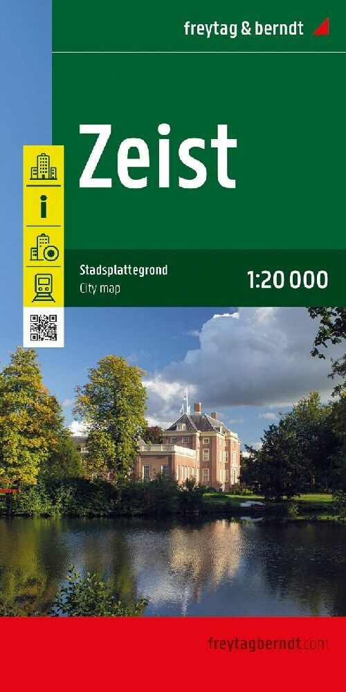 Zeist, Stadtplan 1:20.000, freytag & berndt (Sheet Map)