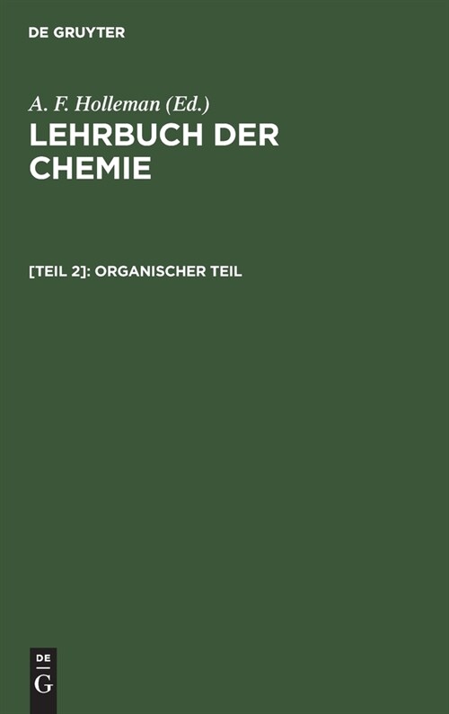 Organischer Teil (Hardcover)