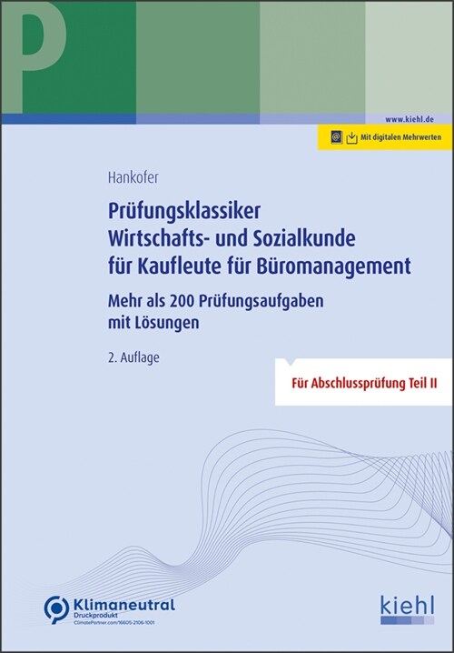 Prufungsklassiker Wirtschafts- und Sozialkunde fur Kaufleute fur Buromanagement (WW)