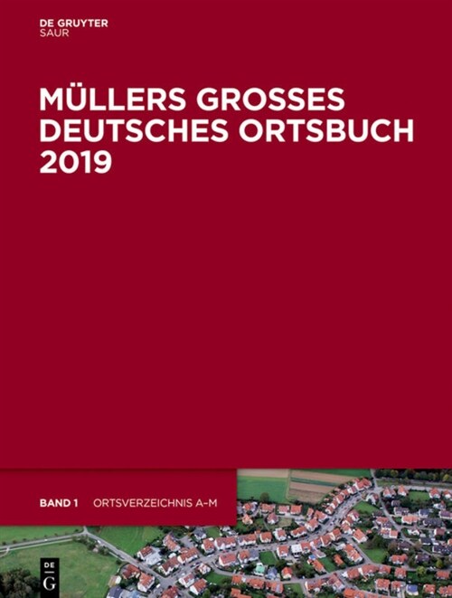 Mullers Großes Deutsches Ortsbuch 2019 (Hardcover)