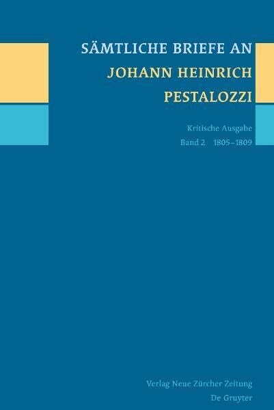 Samtliche Briefe an Johann Heinrich Pestalozzi (Hardcover)