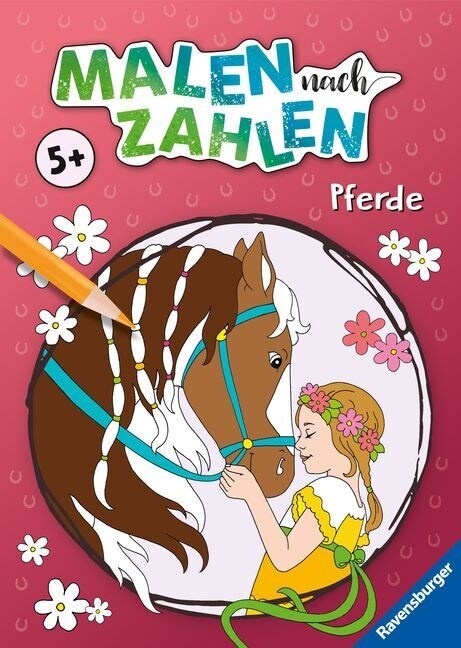 Malen nach Zahlen ab 5: Pferde (Paperback)