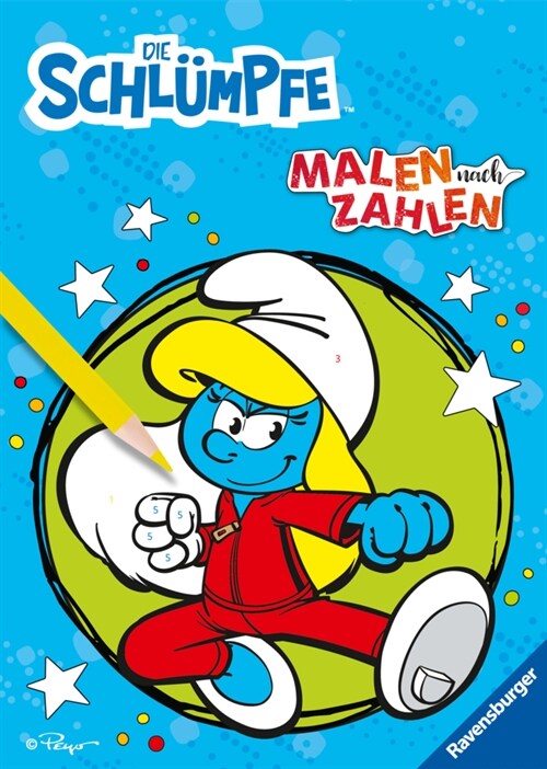 Die Schlumpfe: Malen nach Zahlen ab 5 (Paperback)