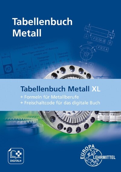 Tabellenbuch Metall XL, m. 1 Buch, m. 1 E-Book (WW)