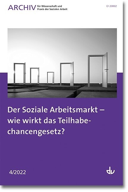 Der Soziale Arbeitsmarkt - wie wirkt das Teilhabechancengesetz (Paperback)