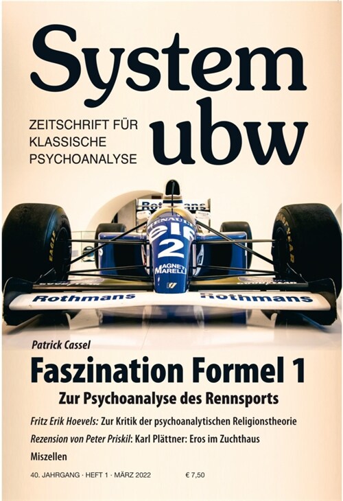 Faszination Formel 1 - Zur Psychoanalyse des Rennsports (Paperback)