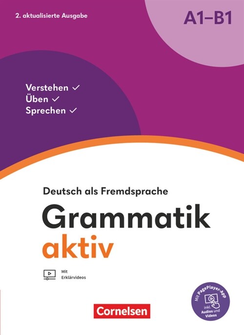 Grammatik aktiv - Deutsch als Fremdsprache - 2. aktualisierte Ausgabe - A1-B1 (Paperback)