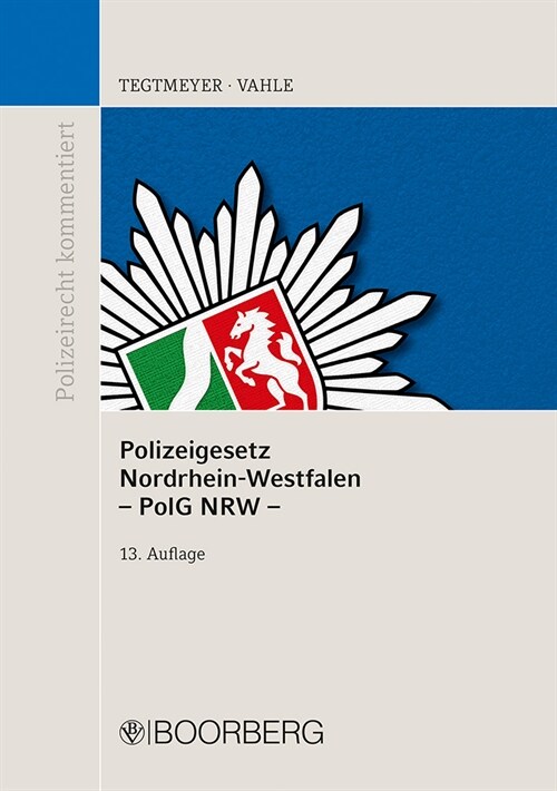 Polizeigesetz Nordrhein-Westfalen (PolG NRW) (Book)