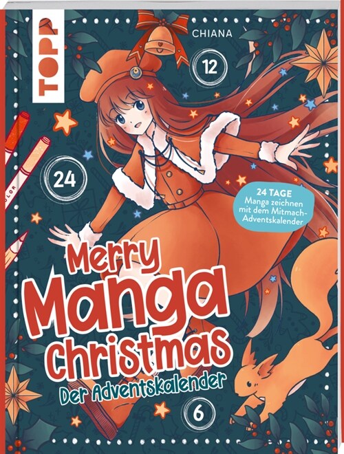 Merry Manga Christmas. Das Adventskalender-Buch (Paperback)