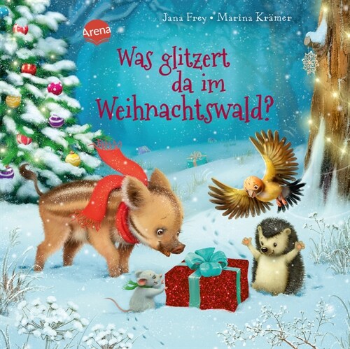 Was glitzert da im Weihnachtswald (Board Book)